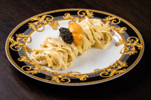 Decorative image, Uni Alfredo Pasta plate at Timpano Las Olas